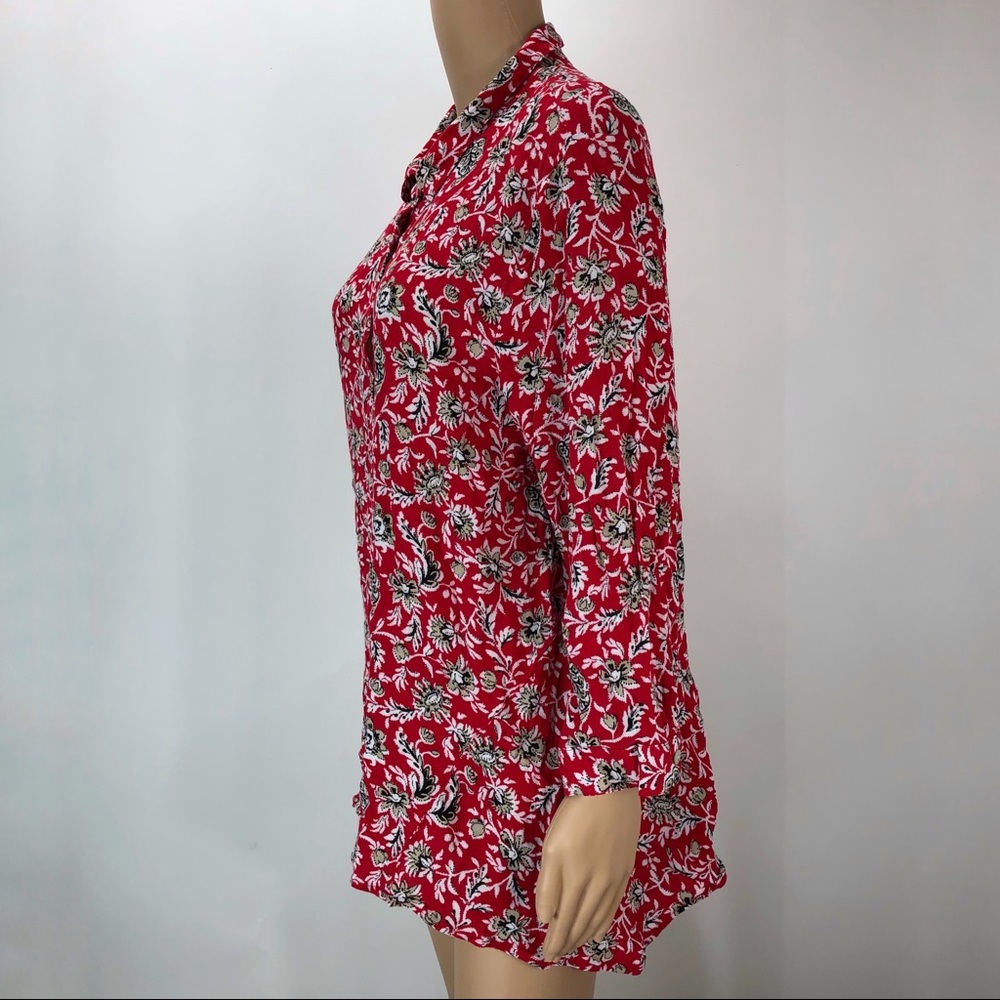 J. Jill pink long sleeve with collar XL (#25) - Picture 5 of 8